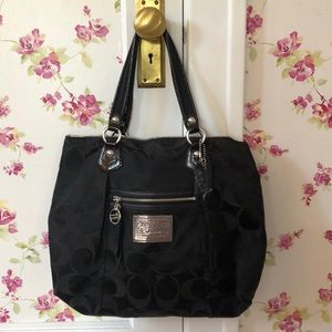 Coach Poppy Signature Tote